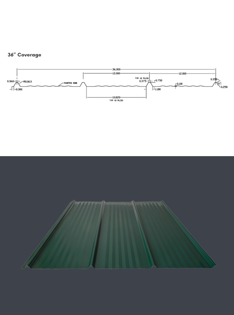 Ribbed Metal Roof Supplier | Mansea Metal - new-standing-rib